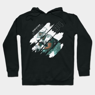 Christian Wilkins Miami Stripes Hoodie